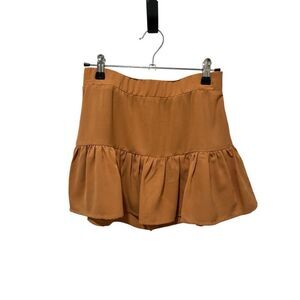 NWT Glam mustard skort, women’s size S